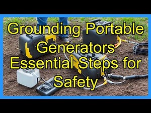 Grounding Portable Generators Essential Steps for Safety