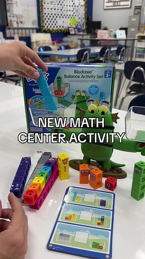 We have been loving Numberblocks Blockzee Activity Set from @hand2mind for our math centers. Grab it on sale on amazon, linked in my bio! #h2mpartner #numberblocks @Numberblocks
