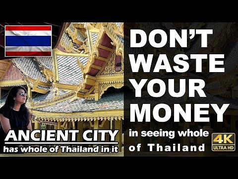 Ancient City Bangkok | Mueang boran | Bangkok Tour Guide 2022 | 🇹🇭 4K
