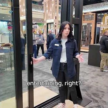 Direct Set Sliding Door Features: More Glass, More Light, More Flexibility