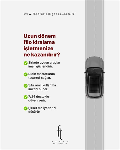 Fi Filo Kiralama on Instagram: "Uzun dönem kiralama; sabit maliyet, operasyonel kolaylık ve yeni araç ayrıcalığı sunar. İşletmeniz için doğru filo modelini keşfedin. 🎥🚗 📲 444 4 734 🌐 www.fleetintelligence.com.tr 📩 info@fifilo.com.tr #fleetintelligence #fifilo #filokiralama #kurumsalkiralama #filoyönetimi #filokontrol"
