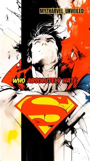 😱😱Top 5 Supervillains Who Hate Superman#shorts #dc #marvel #superman