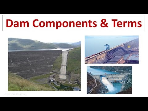 Dam Components & Terms || Embankment Terms || Planning of Dam || Concrete Dam planning | Dam Design|