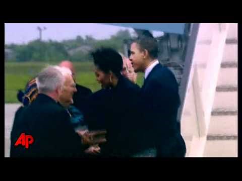 Raw Video: President Obama Arrives in Ireland