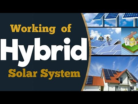 Solar Hybrid (On-grid + Off-Grid) Solar System Price, Working, Net-metering with Battery in India