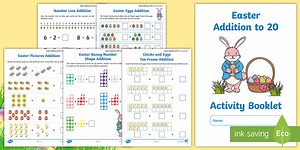 Easter Maths: Addition to 20 Activity Booklet