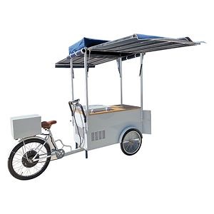 [Hot Item] Ice Cream Cart Stainless Steel Design