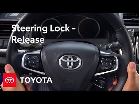 Toyota How-To: Steering Lock - Release | Toyota