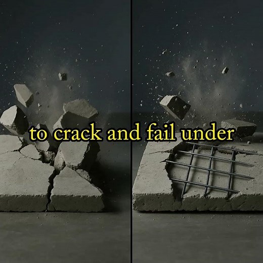 🧱 What Rebar Does for Concrete