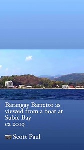 Barangay Barretto in Olongapo as viewed from a boat ca 2019. 📷 Scott Paul | TAGA GAPO KA BA? Olongapo and Subic Bay Memories