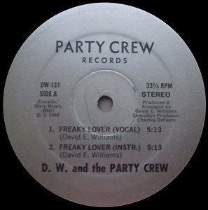D.W. And The Party Crew - Freaky Lover