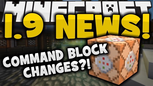Minecraft 1.9 News — Command Block Changes in the Combat Update!