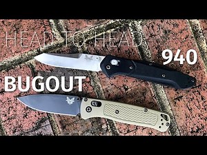 Head to Head: Benchmade Bugout vs 940 Review