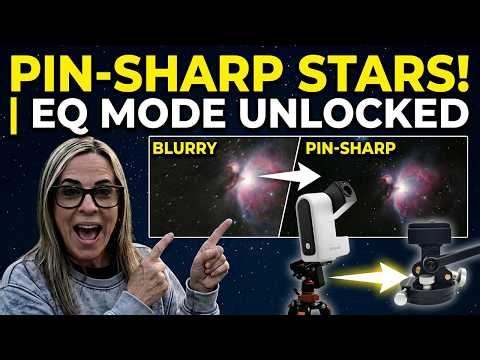 Seestar S30 Pro Just Got Better with EQ Mode