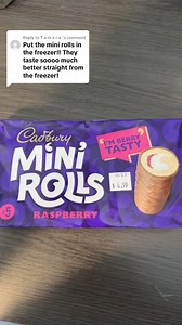 2.1K views · 28 reactions | American man tries Cadbury Raspberry Mini Rolls for the first time! #cadbury #minirolls #foodblogger #foodie #foodlover #freezer #unitedkingdom #british #uk #american | AJ Slambino | Facebook