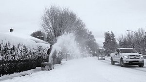 Man, Snow, Winter. Free Stock Video