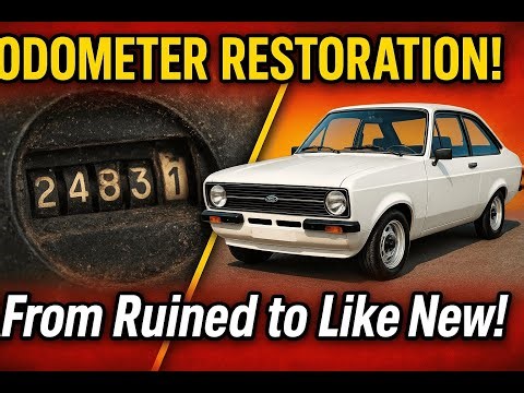Ford Escort Mk2 Restoration - Part 1 Odometer