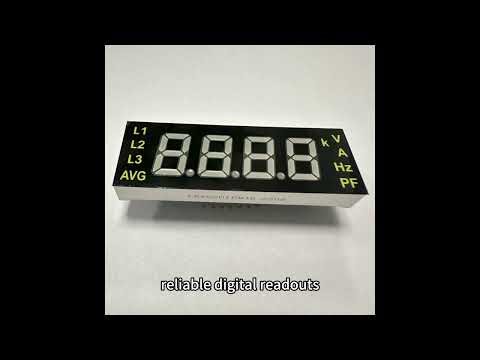 Customized Ultra White/Red 4-Digit 7-Segment LED Display