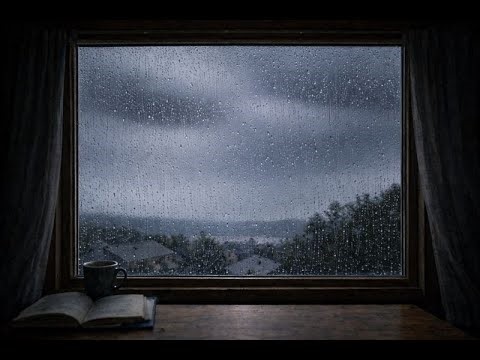 Soothing Rain against the Window - 10 hours
