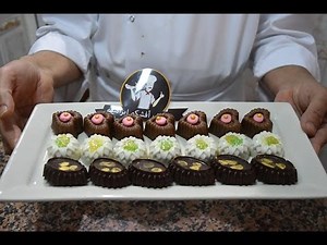 طريقة تحضيرالشكولاتة بالمكسرات - الجزء الثاني