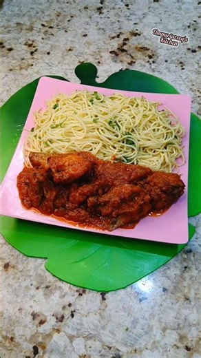 parsley noodles with chicken stew 🍲 #shorts