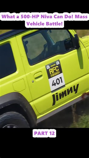 500-HP Lada Niva Mass Vehicle Battle – What It Can Do