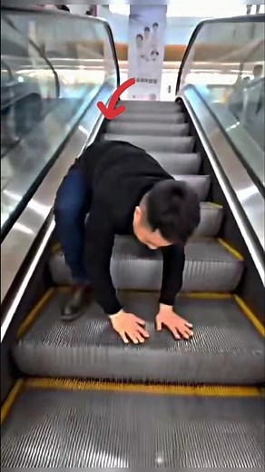 Escalator Ride in Shopping Mall | Satisfying Moving Stairs Video