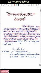 Keynesian Consumption Function | Consumption Function | Macroeconomics | Economics | CUET UGC NET