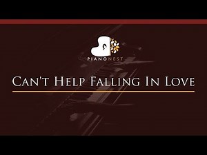 Can't Help Falling In Love - HIGHER Key (Piano Karaoke / Sing Along)