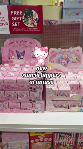 Discover the New Sanrio Hippers at MINISO