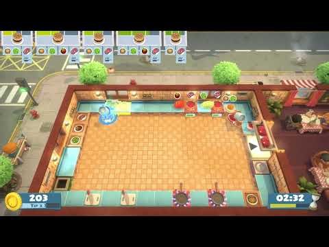 Overcooked! All You Can Eat#6 - Make Meat Burger