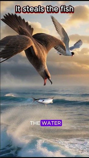 Arctic Skua — The Bird That Steals Food in Midair