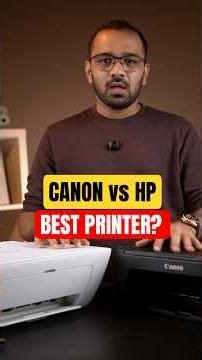 HP vs Canon Printers - Canon Pixma E3370 vs HP Deskjet 2820 - For Home and Office Use