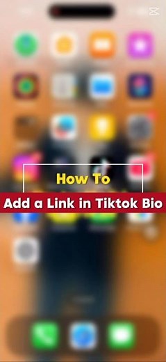 How To Add A Link In Tiktok Bio (Full Tutorial) 2025 #Tiktok #Shorts
