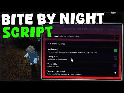 [🔥OP] Roblox Bite By Night BEST Script Auto Farm, God Mode, Esp Pastebn 2026