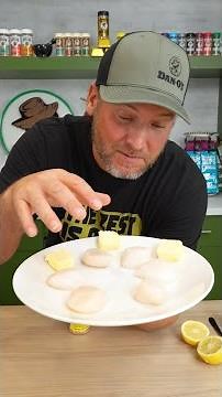 Lemon Pepper Scallops That Melt In Your Mouth 🔥