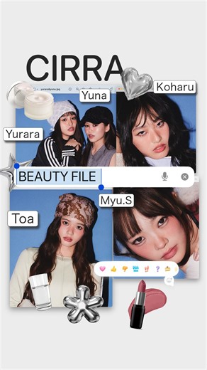 ELLE Japan Beauty / エル ビューティ on Instagram: "【CIRRA】LDH主催のガールズグループオーディション『ガルバト -GIRLS BATTLE AUDITION-』から誕生したガールズグループ CIRRAがELLEに登場🩷 TOA、MYU.S、YURARA、YUNA、KOHARUに、美容のこだわりやお気に入りのリップカラー、ビューティルーティンについてASK💄✨ フレッシュなCIRRAの魅力をぜひ覗いてみて！Let’s LOG IN😉🎶 photo：TSUYOSHI KIRITOHSHI/TRON styling：YU KOTANI hair & makeup：KYOHEI SASAMOTO,MAMI NUMATA,YUMBOU/ilumini video director and editor：NURAN DEMIR/HDJ videographer：MICHIKO TAKIO b-camera operator：YOSUKE SATO, YUSUKE ARAI video producer : YUKI SATO/HDJ chief