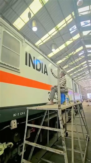 Where Are Train Engines Made in India? #youtubeshorts #trendingshorts #shortvideo