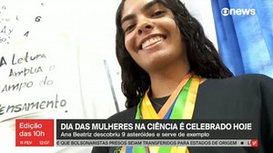 No dia das mulheres na ciência, conheça Ana Beatriz, que já identificou 9 asteroides