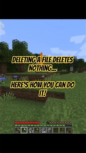 Deleting a File Deletes Nothing 😨 (Your Data is Never Gone)