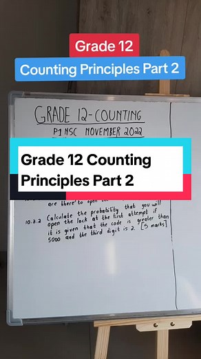 Understanding Grade 12 Counting Principles and Probability in Math