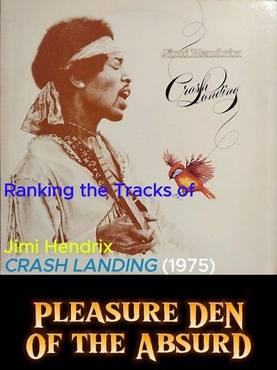 RANKING the TRACKS on JIMI HENDRIX - CRASH LANDING (1975)
