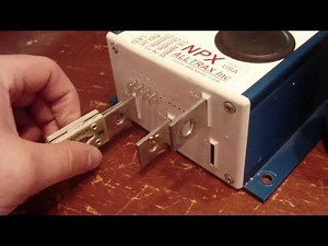 Alltrax 4834 controller for my Electric riding lawnmower conversion Pt.2