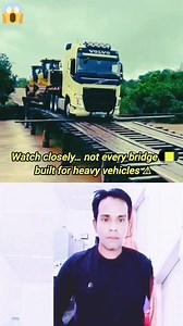 34K views · 209 reactions | Not all bridges are designed for heavy vehicles. Checking load limits is an important step before crossing. This video is shared to raise awareness on the road. #reelsfb #reels #OMG #foryou #virals #driver #StayAlert #awareness | Vairal video | Facebook