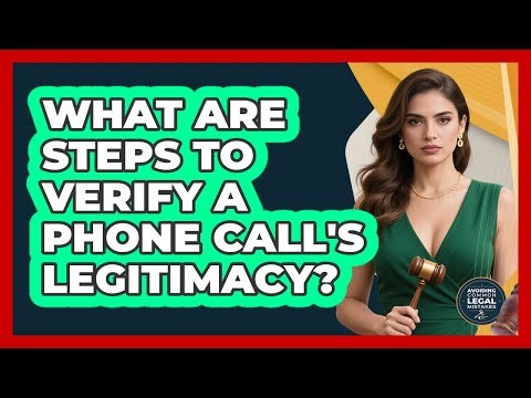 What Are Steps To Verify A Phone Call's Legitimacy?