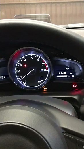 Mazda CX-3 , CX-5 , CX-9 -- How Oil Light Reset - how clear it ( wrench Symbol ) #shorts