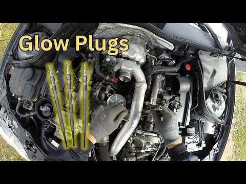 Mercedes OM642 Glow Plugs Replacement and Test (280CDI, 320CDI, 350CDI)