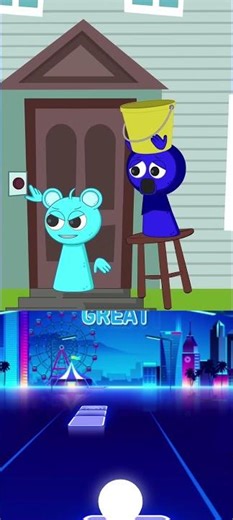 ⏳ Jevin & Sky Still Waiting for Their Prank! 😂 | Funny Sprunki Animation #shorts