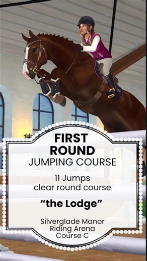 SSO Show Jumping - First Round, "the Lodge" - Riding Arena #sso #starstable #starstableonline
