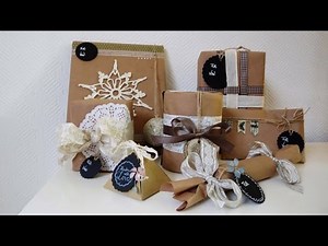 Geschenke verpacken * 7 Ideen * Gift Wrapping
